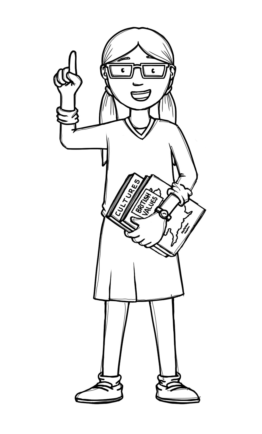 Cartoon image of a citizen